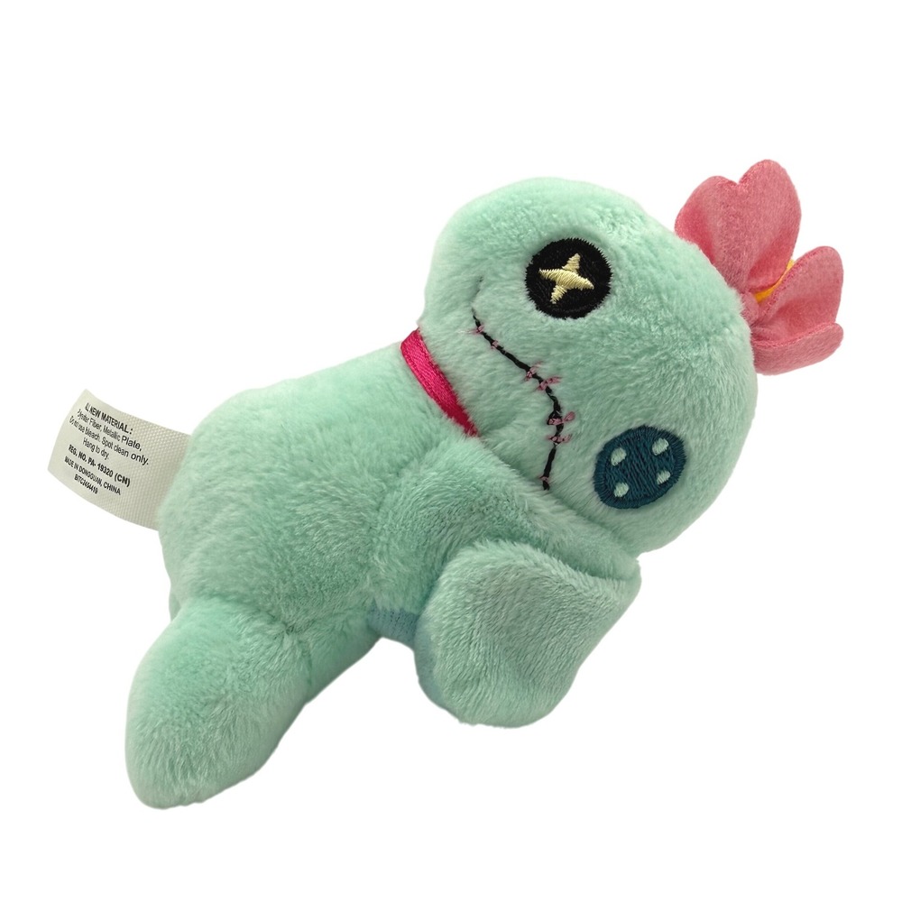 SCRUMP Disney Lilo & Stitch Plush Slap Bracelet Mint Green Doll Bullsitoy Kids